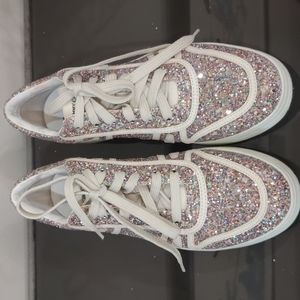 Jimmy Choo Hawaii sneaker, glitter, 39